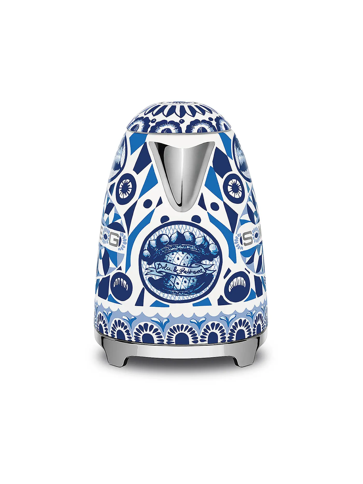 SMEG | Wasserkocher 1,7l Dolce & Gabbana KLF03DGBEU Blue Mediterraeo | 